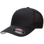 Flexfit® Trucker Hat with Mesh Back - Flexfit 6511 - Picture 2 of 37