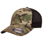 Flexfit® Trucker Hat with Mesh Back - Flexfit 6511 - Picture 36 of 37