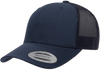 Yupoong 6606 Retro Trucker Hat, Baseball Cap with Mesh Back - YP Classics®