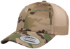 Yupoong 6606MC MultiCam® Camo Retro Trucker Hat, Baseball Cap with Mesh Back - YP Classics®