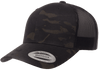 Yupoong 6606MC MultiCam® Camo Retro Trucker Hat, Baseball Cap with Mesh Back - YP Classics®