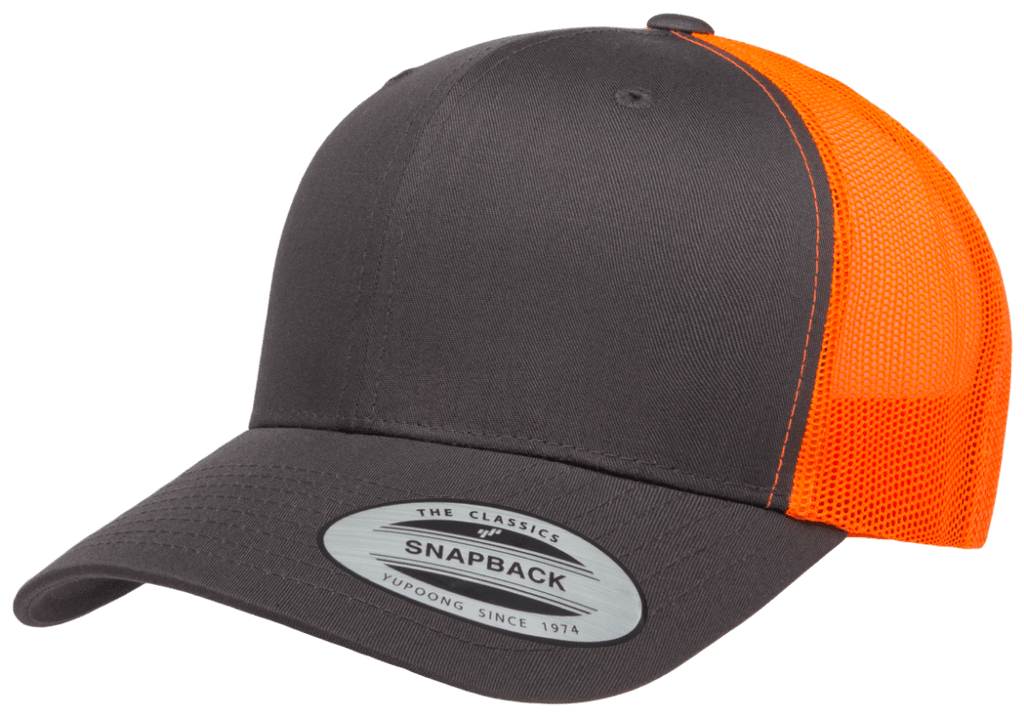 6606T Hat, Yupoong – Mesh with Wholesale Cap Baseball C 2-Tone Park The Retro Trucker Back,