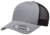 Yupoong 6606T Retro Trucker Hat, Baseball Cap with Mesh Back, 2-Tone Colors - YP Classics®