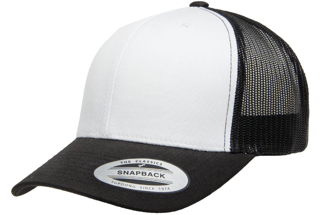 Yupoong 6606W Retro Trucker Hat, Baseball Cap with Mesh Back  display picture 1