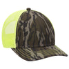 Otto 171-1293 Mossy Oak Camouflage, 6 Panel Low Pro Mesh Back Baseball Cap, Camo Trucker Hat