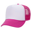 Otto 68-216 Youth Kids 5-Panel High Crown Foam Trucker Hat, Mesh Back