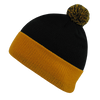 Decky 687 2-Tone Athletic Pom Pom Beanie Knit Cap