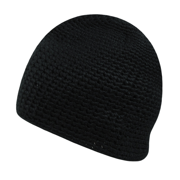 Decky 688 - Door Mat Beanie, Thick Knit Cap
