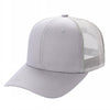 Unbranded 6-Panel Curve Trucker Hat, Blank Mesh Back Cap
