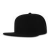 Decky SuperValue Blank Snapback Hat, Flat Bill, Bulk Snapback Hats, Wholesale Snapback Hats in Bulk, Bulk Flat Bill Caps