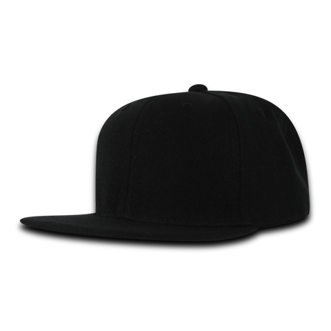 Black snapback hats store wholesale