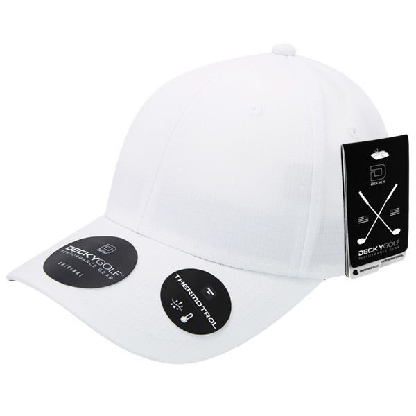 Grid H20 L/C Structured Hat - Golf & Sports Cap - Decky 7101