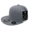 Grid H20 Snapback Hat, Flat Bill - Golf & Sports Cap - Decky 7103