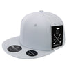 Grid H20 Snapback Hat, Flat Bill - Golf & Sports Cap - Decky 7103