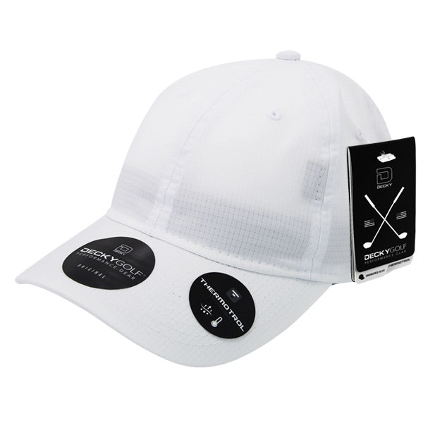 Grid H20 Relaxed Hat - Golf & Sports Cap - Decky 7105