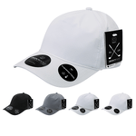 Grid H20 5 Panel Hat - Golf & Sports Cap - Decky 7106 - Picture 1 of 14