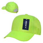 Decky 761 - 6 Panel Low Profile Structured Neon Cap