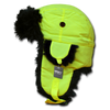 Decky 778 - Neon Aviator Hat, Faux Fur Trapper Hat, Bomber Hat