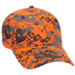 Otto Camouflage 6 Panel Low Profile Baseball Cap, Cotton Blend Camo Hat - 78-353