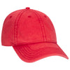 OTTO CAP 6 Panel Low Profile Dad Hat, Snow Washed Cotton Twill - 18-1248