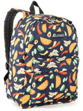 Everest Backpack Book Bag - Back to School Classic in Fun Prints & Patterns Tacos