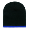 Decky 8007 - Acrylic Striped Short Beanie, Knit Cap