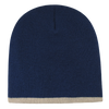 Decky 8007 - Acrylic Striped Short Beanie, Knit Cap