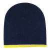 Decky 8007 - Acrylic Striped Short Beanie, Knit Cap