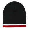 Decky 8015 - Double Striped Beanie, Knit Cap