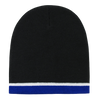 Decky 8015 - Double Striped Beanie, Knit Cap