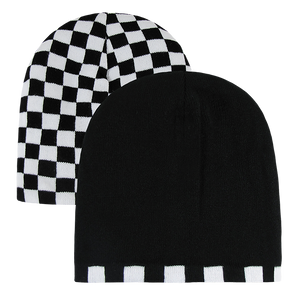 Decky 8024 Checker Knit Beanie - 