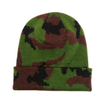 Decky 8030 - Camo Long Beanie, Camouflage Knit Beanie Cap - Picture 5 of 5