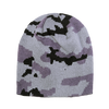 Decky 8031 - Camo Short Beanie, Camouflage Knit Beanie Cap