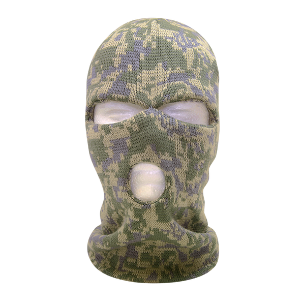 Decky 8032 Camo 3 Hole Mask, Ski Face Mask, Tactical Balaclava, Camouflage