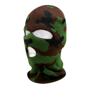 Decky 8032 Camo 3 Hole Mask, Ski Face Mask, Tactical Balaclava, Camouflage - 