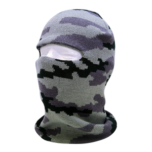 Decky 8033 Camo 1 Hole Mask, Ski Face Mask, Tactical Balaclava, Camouflage - 