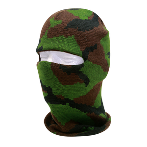 Decky 8033 Camo 1 Hole Mask, Ski Face Mask, Tactical Balaclava, Camouflage - 