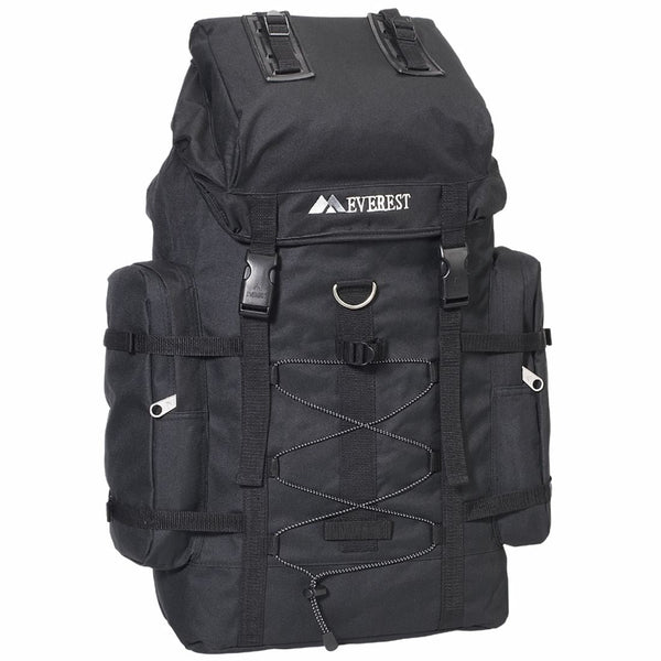 Everest Sports Medium Hiking Bag Pack Black