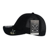 Screen Fabric L/C Flex Hat - Golf & Spots Cap - Decky 8102