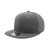 Screen Fabric Classic Snapback Hat, Flat Bill - Golf & Sports Cap - Decky 8103
