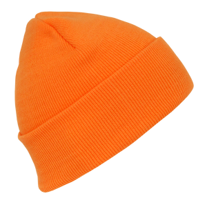 Decky 813 - Neon Long Beanie, Acrylic Knit Cap - 