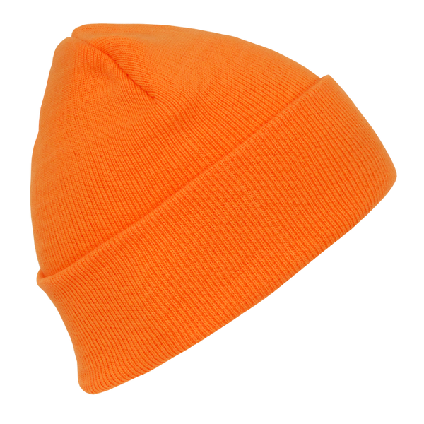 Decky 813 - Neon Long Beanie, Acrylic Knit Cap