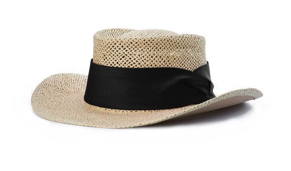 Richardson 824 Classic Gambler Hat, Straw Hat
