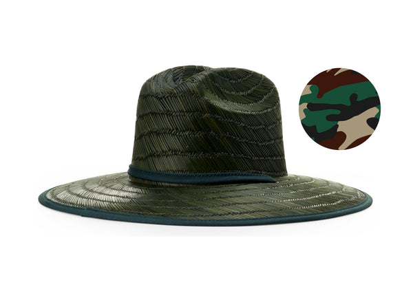 Richardson 828 Lined Waterman Straw Lifeguard Hat