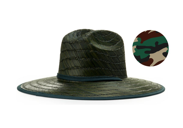 Richardson 828 Lined Waterman Straw Lifeguard Hat