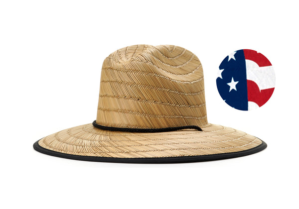 Richardson 828 Lined Waterman Straw Lifeguard Hat