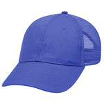 Otto 83-1101 - 6 Panel Low Profile Mesh Back Trucker Hat, Value Hat - 83-1101