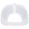 Otto 83-1101 - 6 Panel Low Profile Mesh Back Trucker Hat, Value Hat - 83-1101
