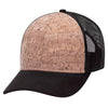 Otto 6-Panel Low Profile, Cork Trucker Hat, Mesh Back - 83-1212