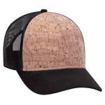 Otto 6-Panel Low Profile, Cork Trucker Hat, Mesh Back - 83-1212 - Picture 1 of 19